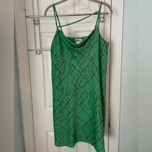 NWT target black history month green slip dress size medium